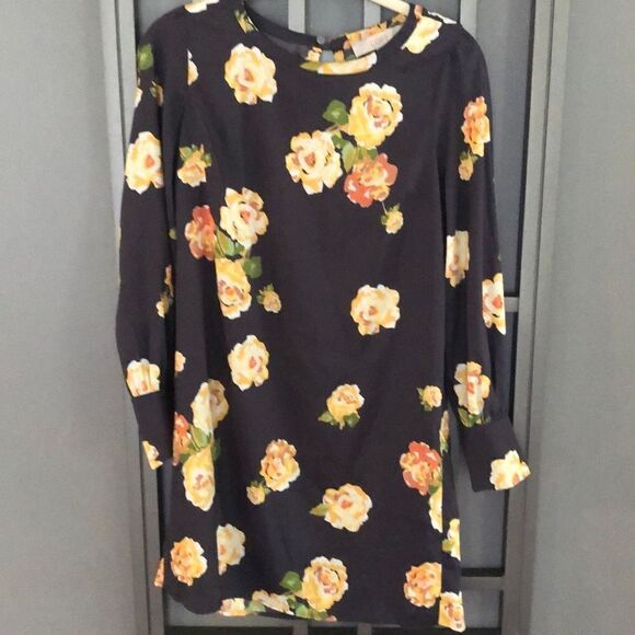 LOFT petites Long sleeve shift dress great for fall photo shoot size xsp - Picture 1 of 5